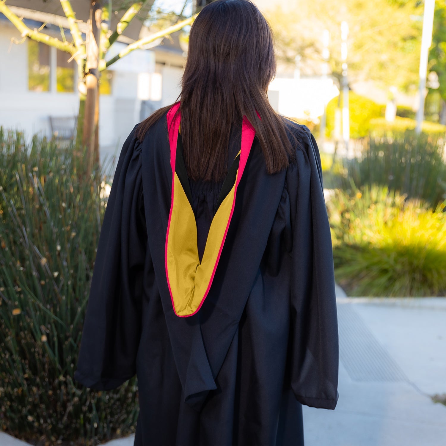 Bachelors Hood For Theology, Divinity, Canon Law, Sacred Theology - Scarlet/Gold/Black - Endea Graduation