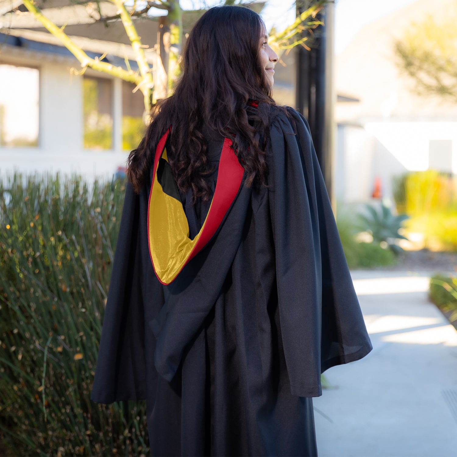 Bachelors Hood For Theology, Divinity, Canon Law, Sacred Theology - Scarlet/Gold/Black - Endea Graduation