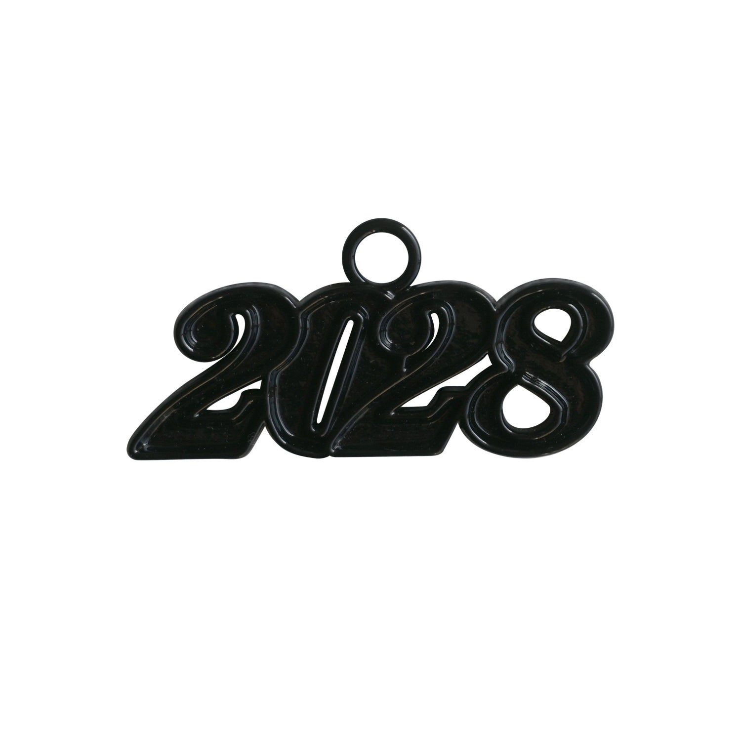 Black Tassel Date Charm Year 2028 - Endea Graduation