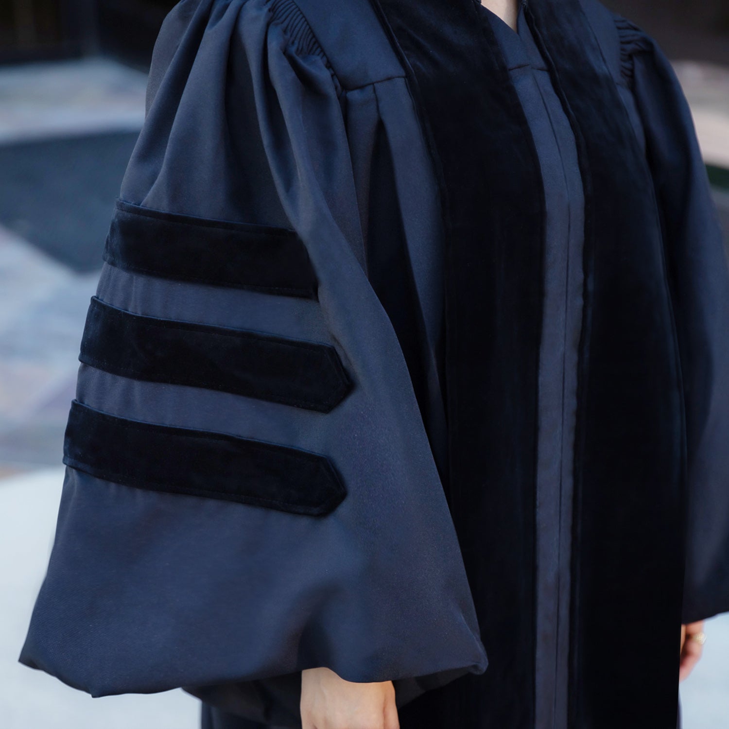 Deluxe Doctoral Graduation Gown - Endea Graduation