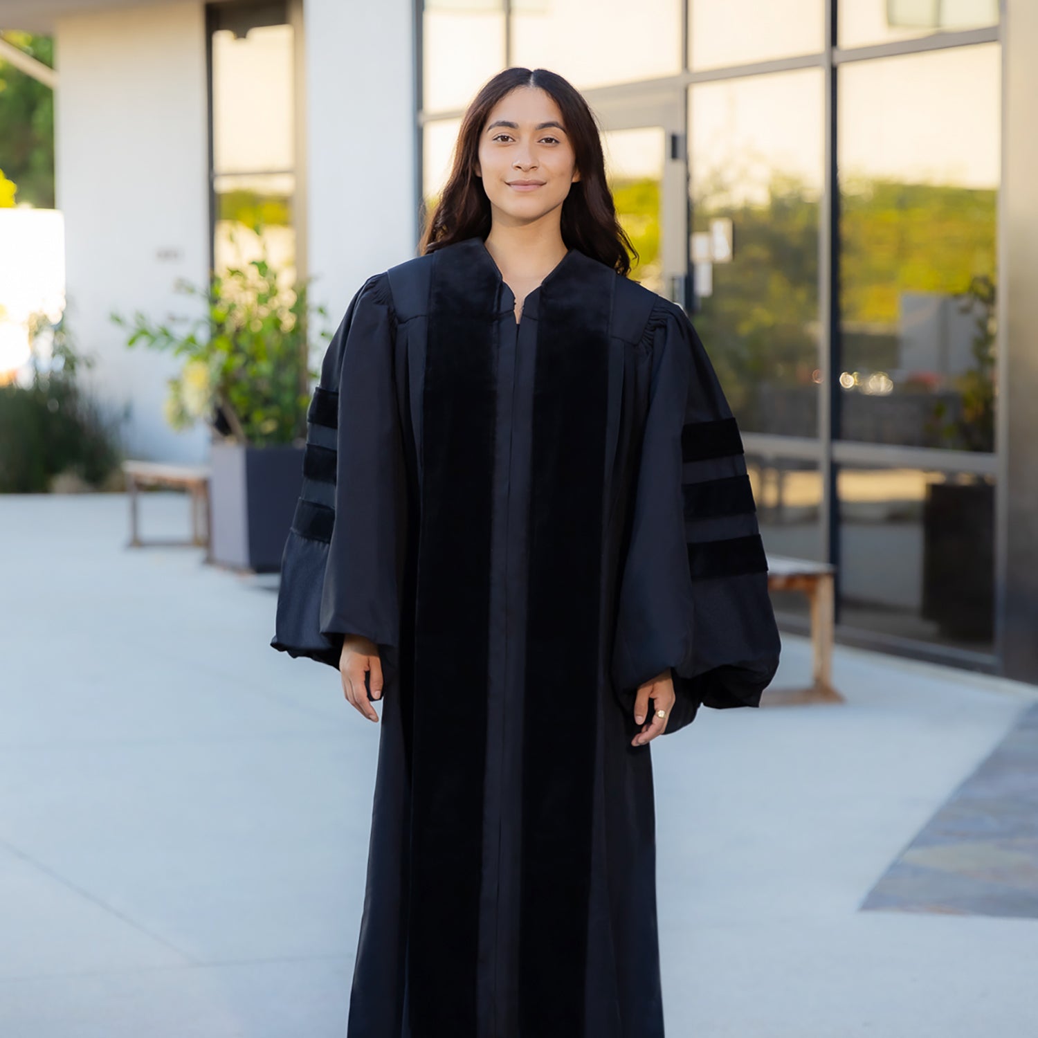Deluxe Doctoral Graduation Gown - Endea Graduation
