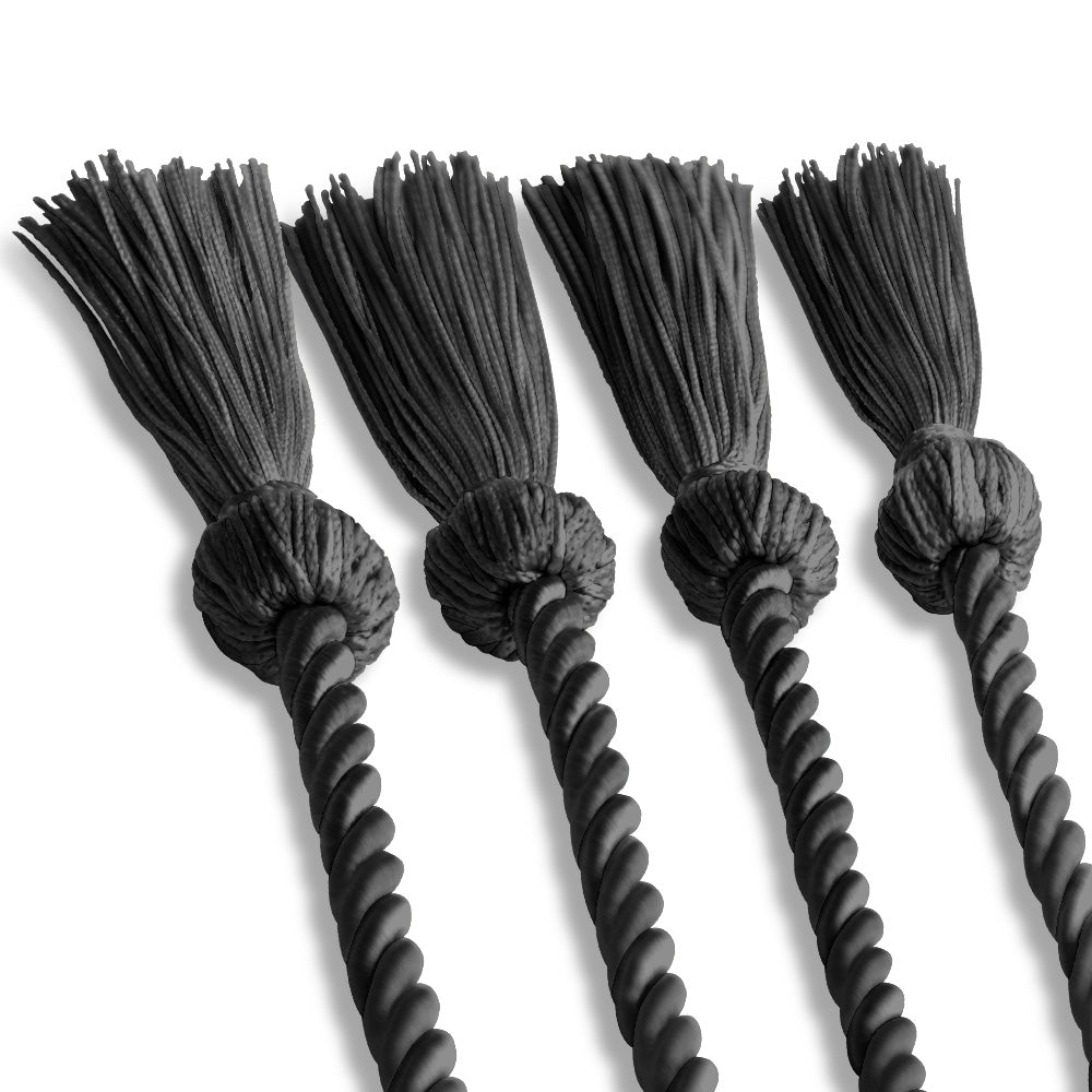 Double Graduation Honor Cord Black - Endea Graduation