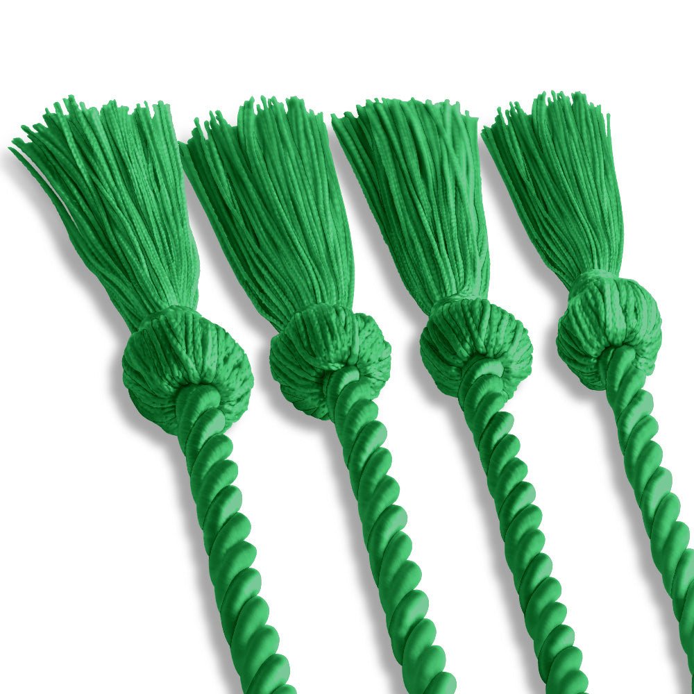 Double Graduation Honor Cord Green - Endea Graduation