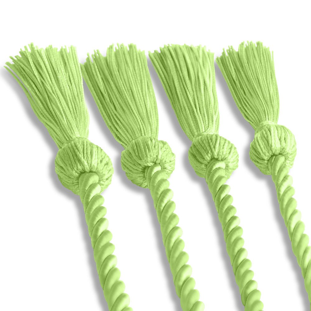 Double Graduation Honor Cord Lime Green - Endea Graduation