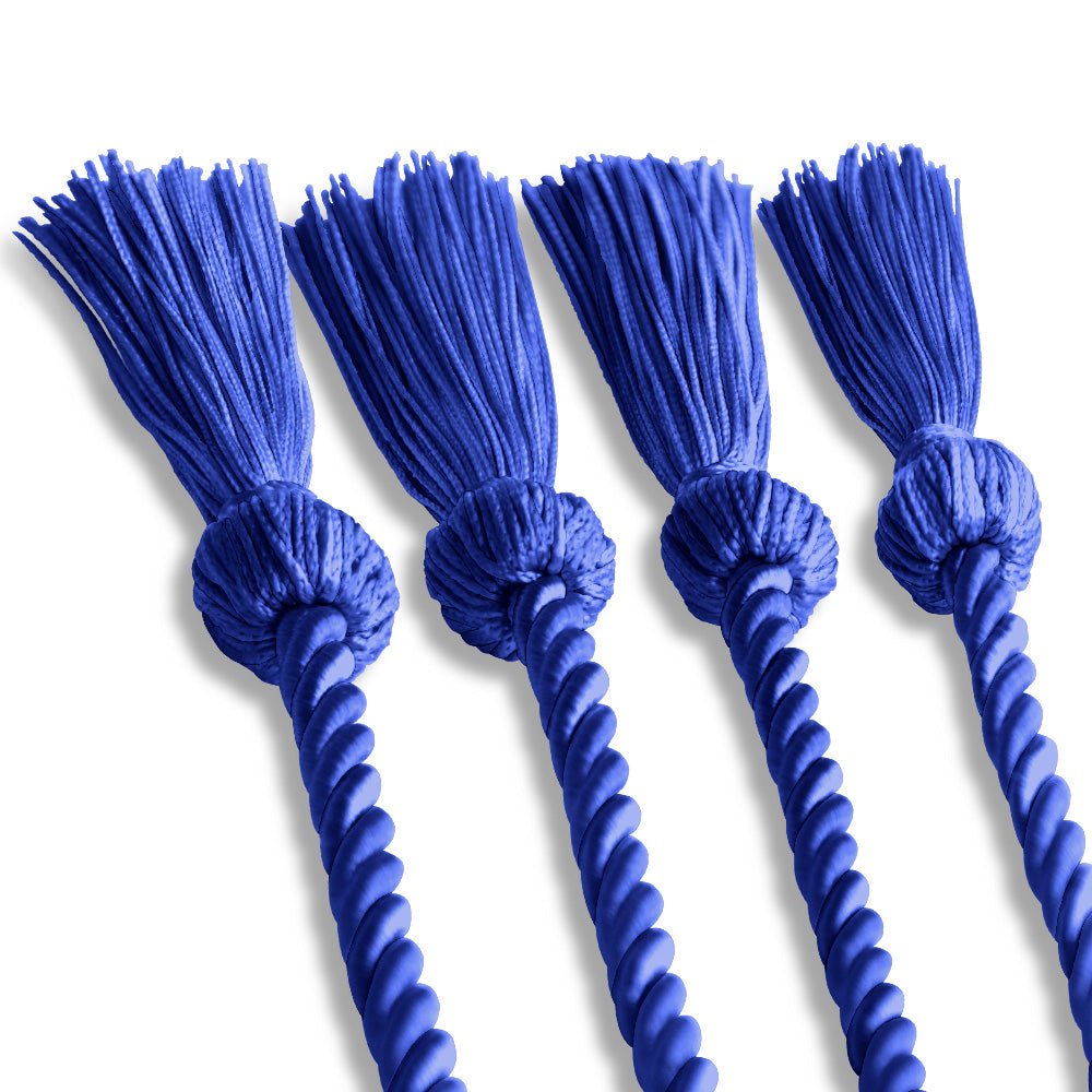 Double Graduation Honor Cord Royal Blue - Endea Graduation