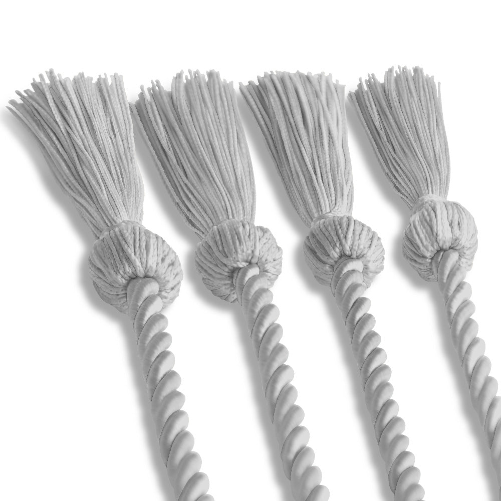 Double Graduation Honor Cord White - Endea Graduation