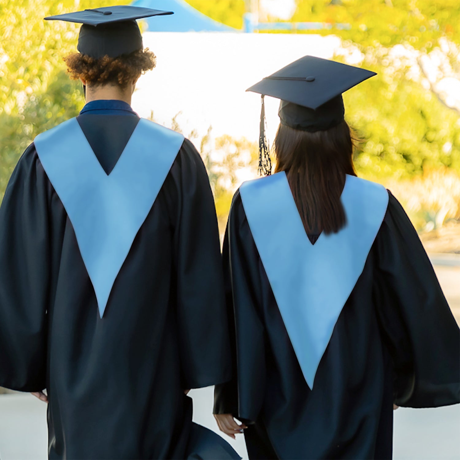 Light Blue Graduation V - Stole - Endea Graduation