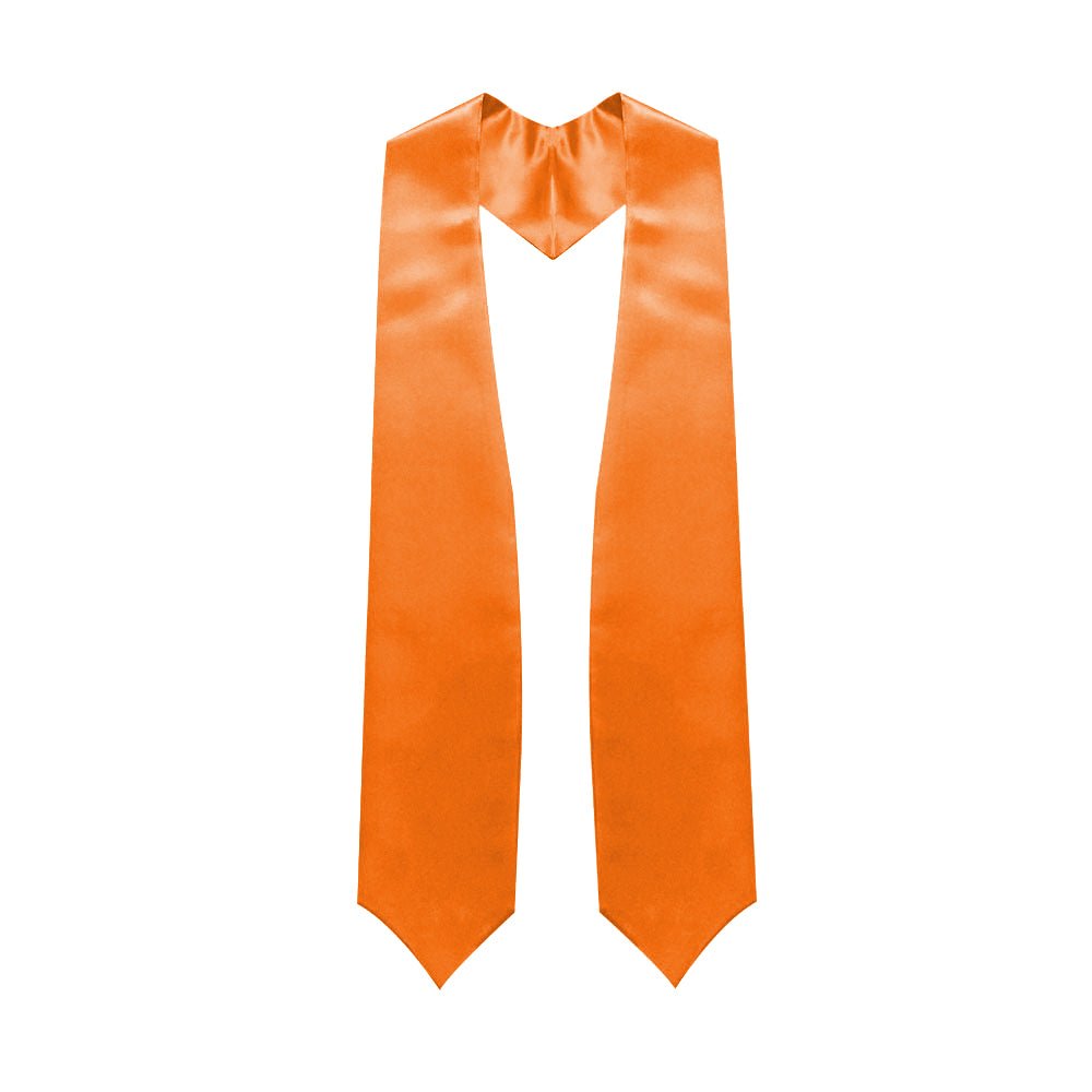 Orange Graduation Stole