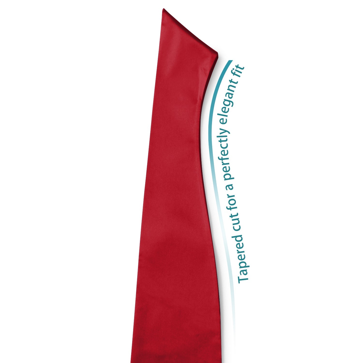 Red Graduation Stole - Endea Graduation