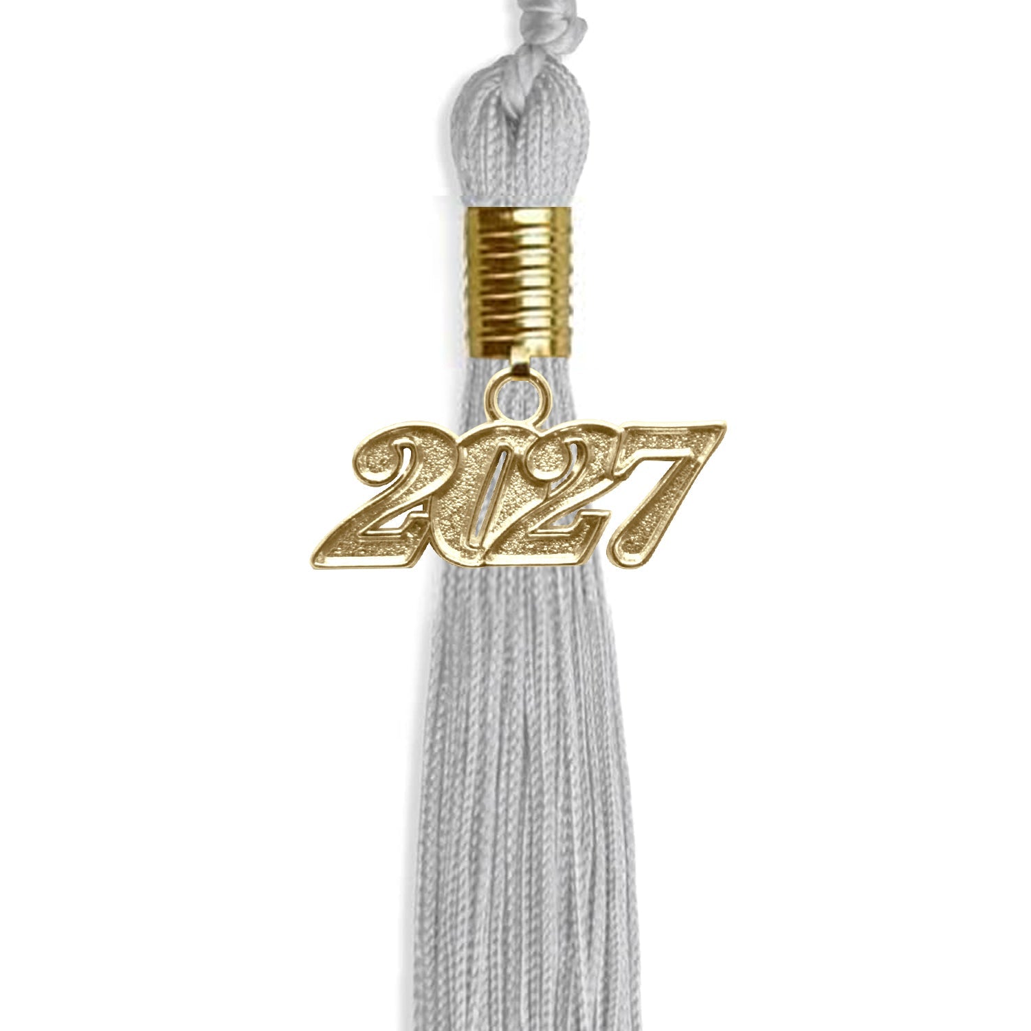 Silver Graduation Tassel with Gold Date Drop - Endea Graduation