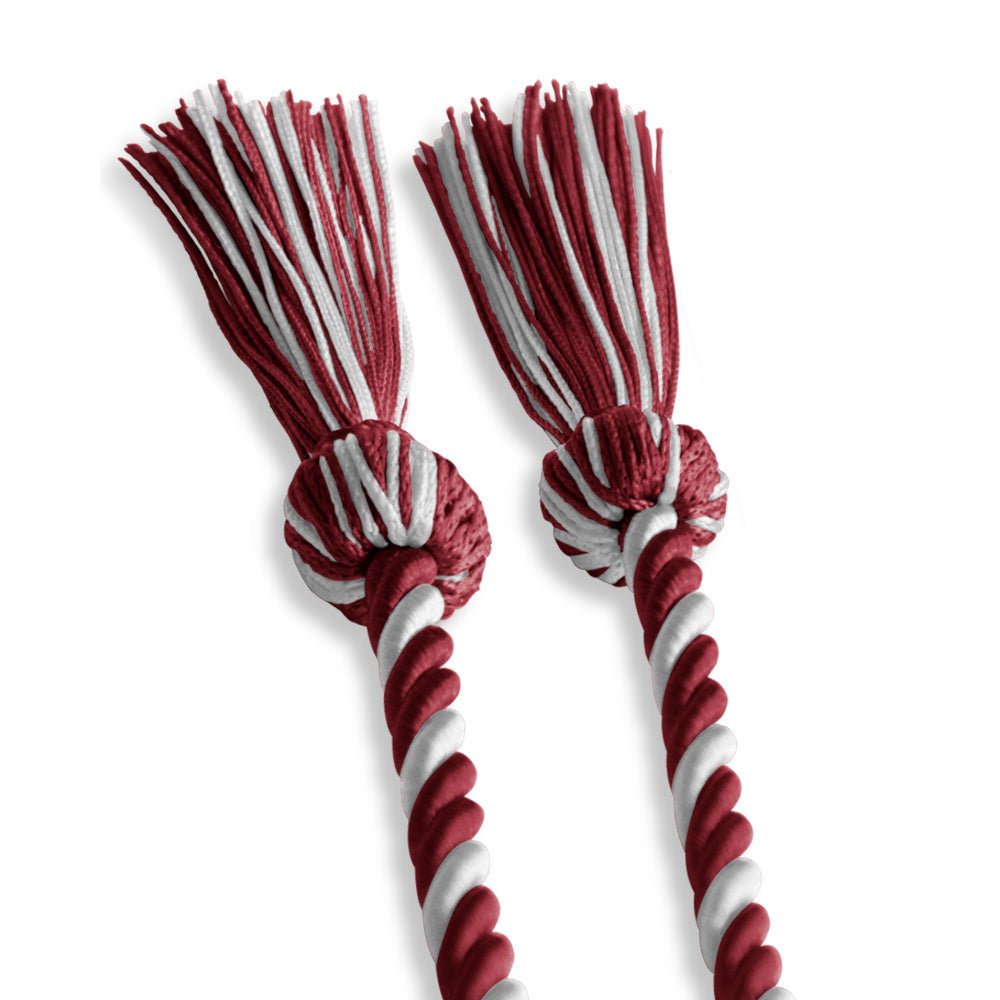 Single Graduation Honor Cord Cardinal/White - Endea Graduation
