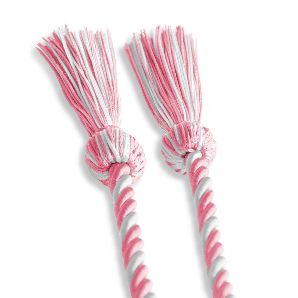 Single Graduation Honor Cord Pink/White - Endea Graduation