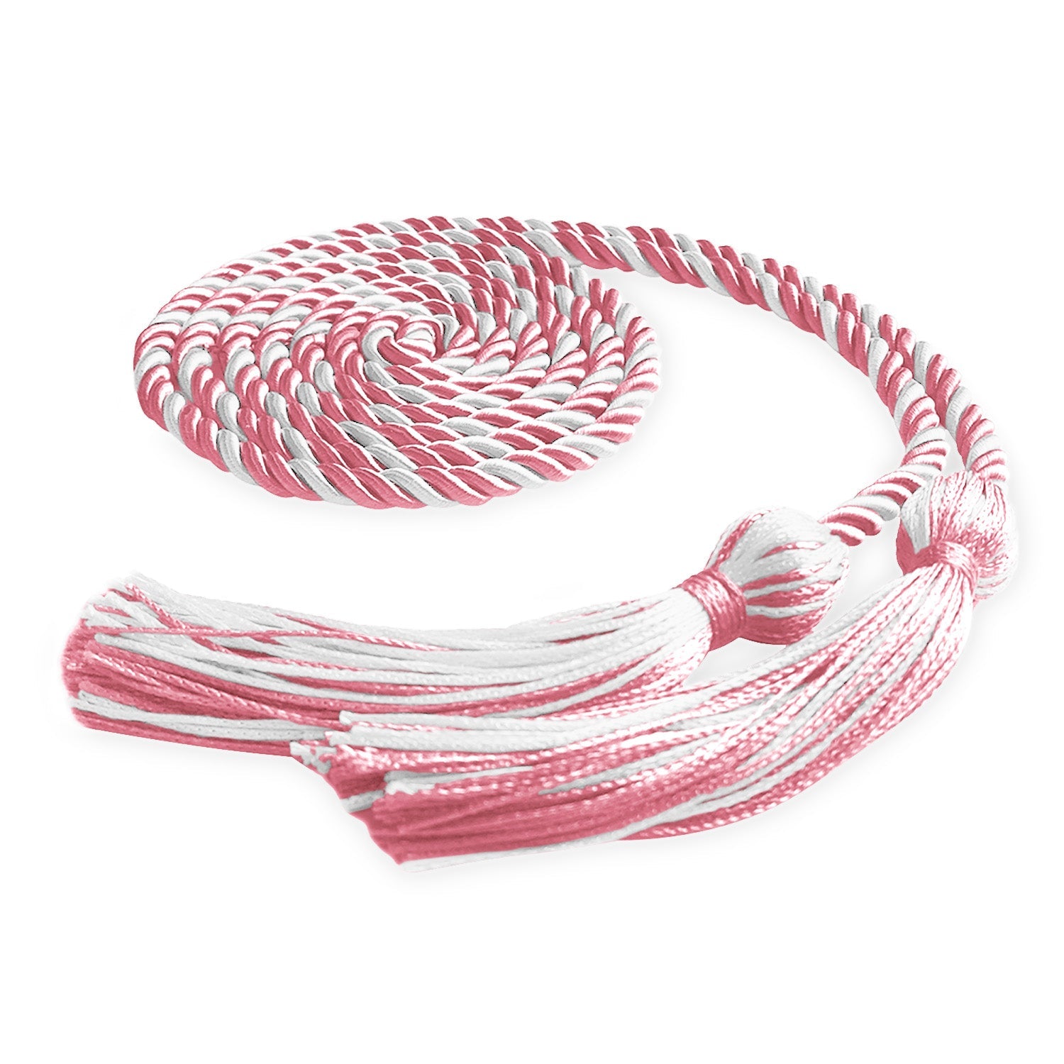 Single Graduation Honor Cord Pink/White - Endea Graduation