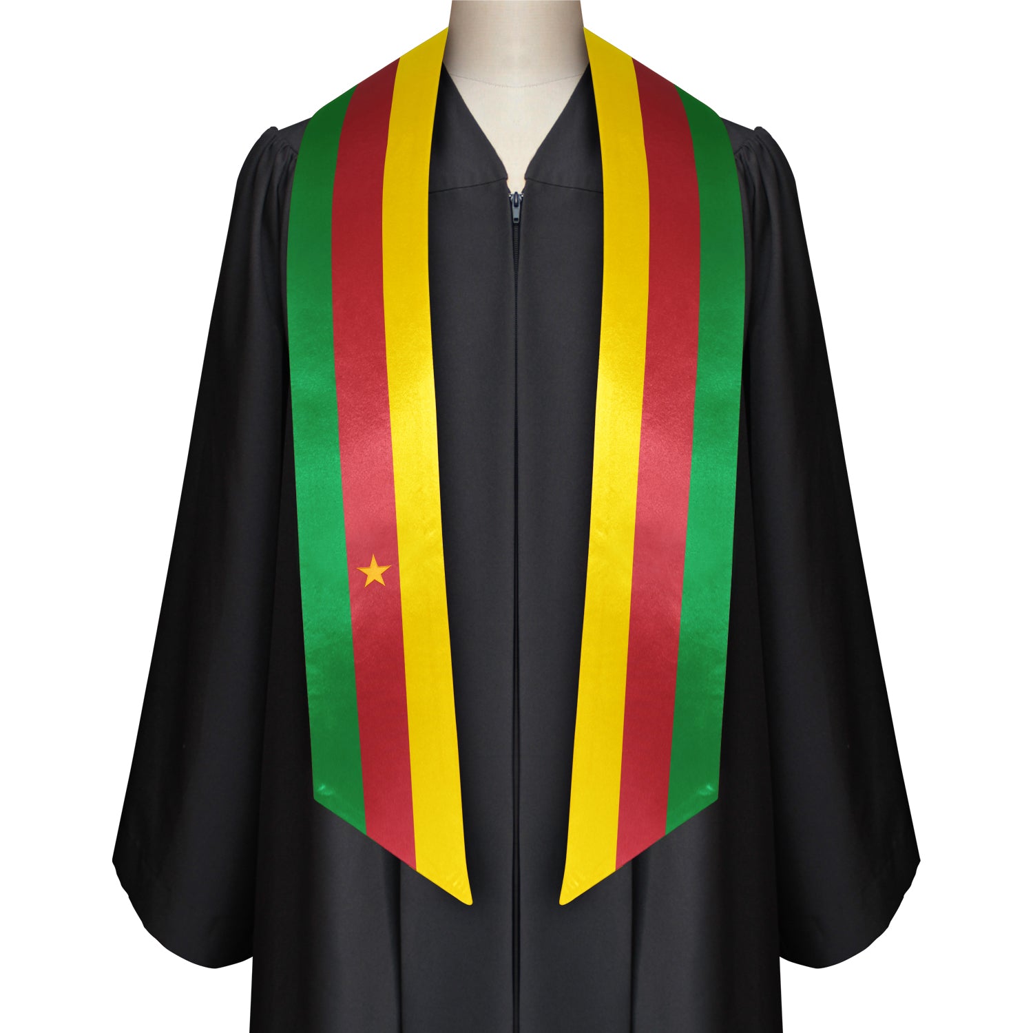 Cameroon International Graduation Stole/Sash Study Abroad Graduate - Endea Graduation
