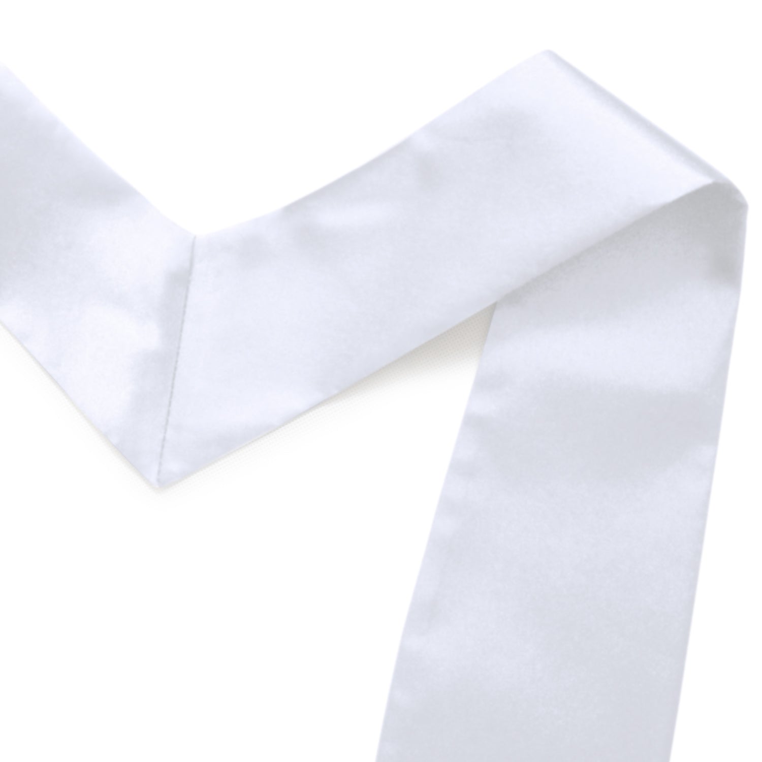 Endea Graduation Stole Class of 2025 With Classic Tips - Unisex Adult - 62" Long - Graduation Sash White - Endea Graduation