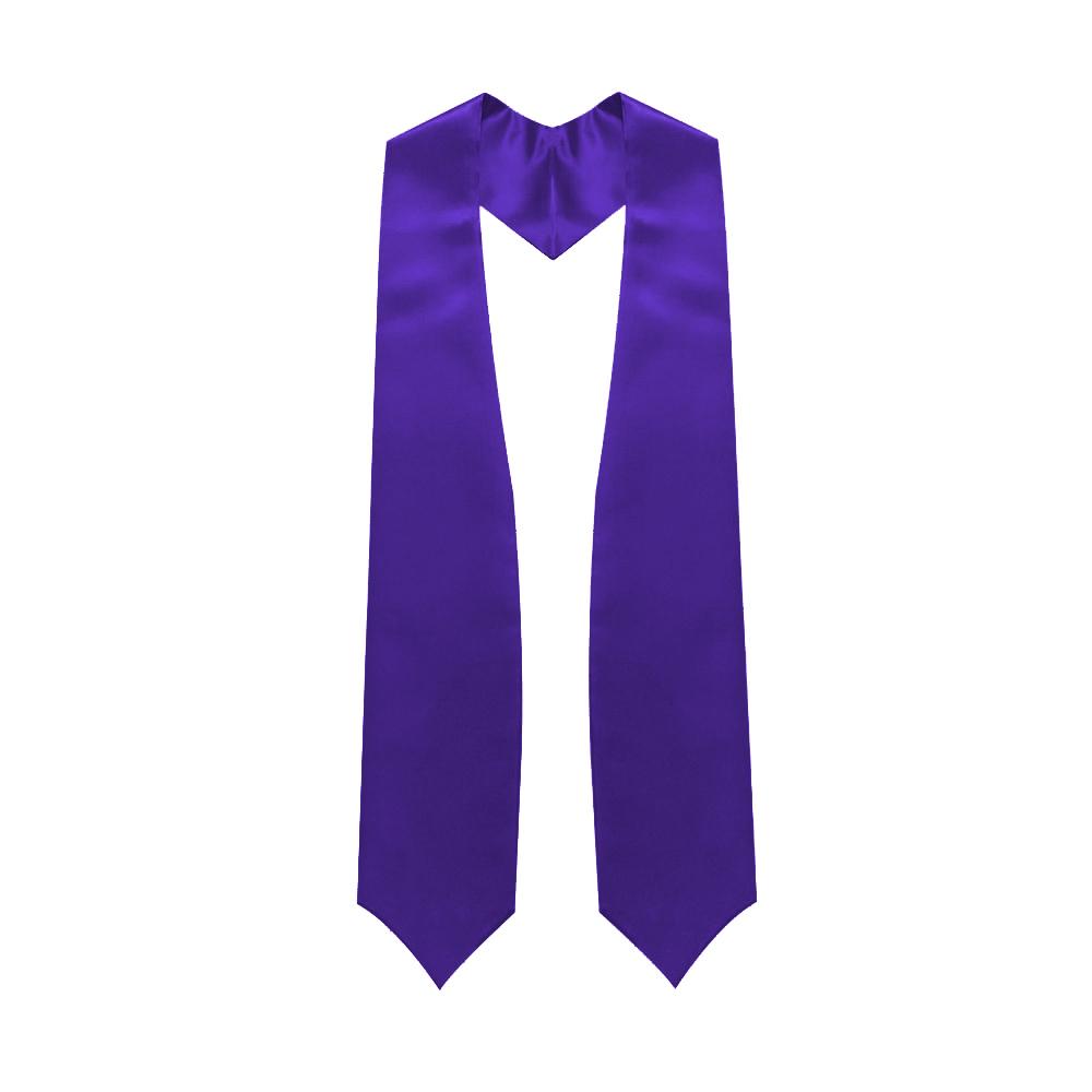 Purple Graduation Stole - Endea Graduation