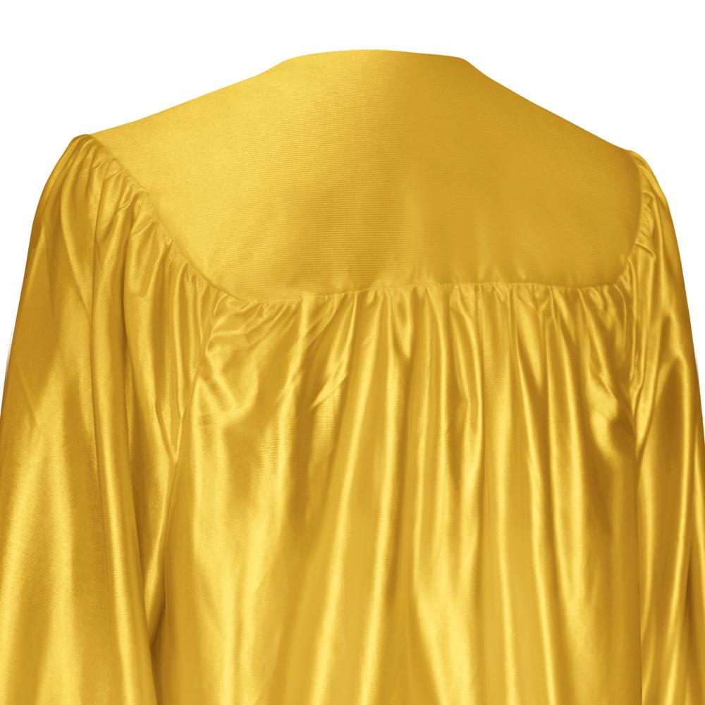 Shiny Gold Graduation Gown & Cap - Endea Graduation
