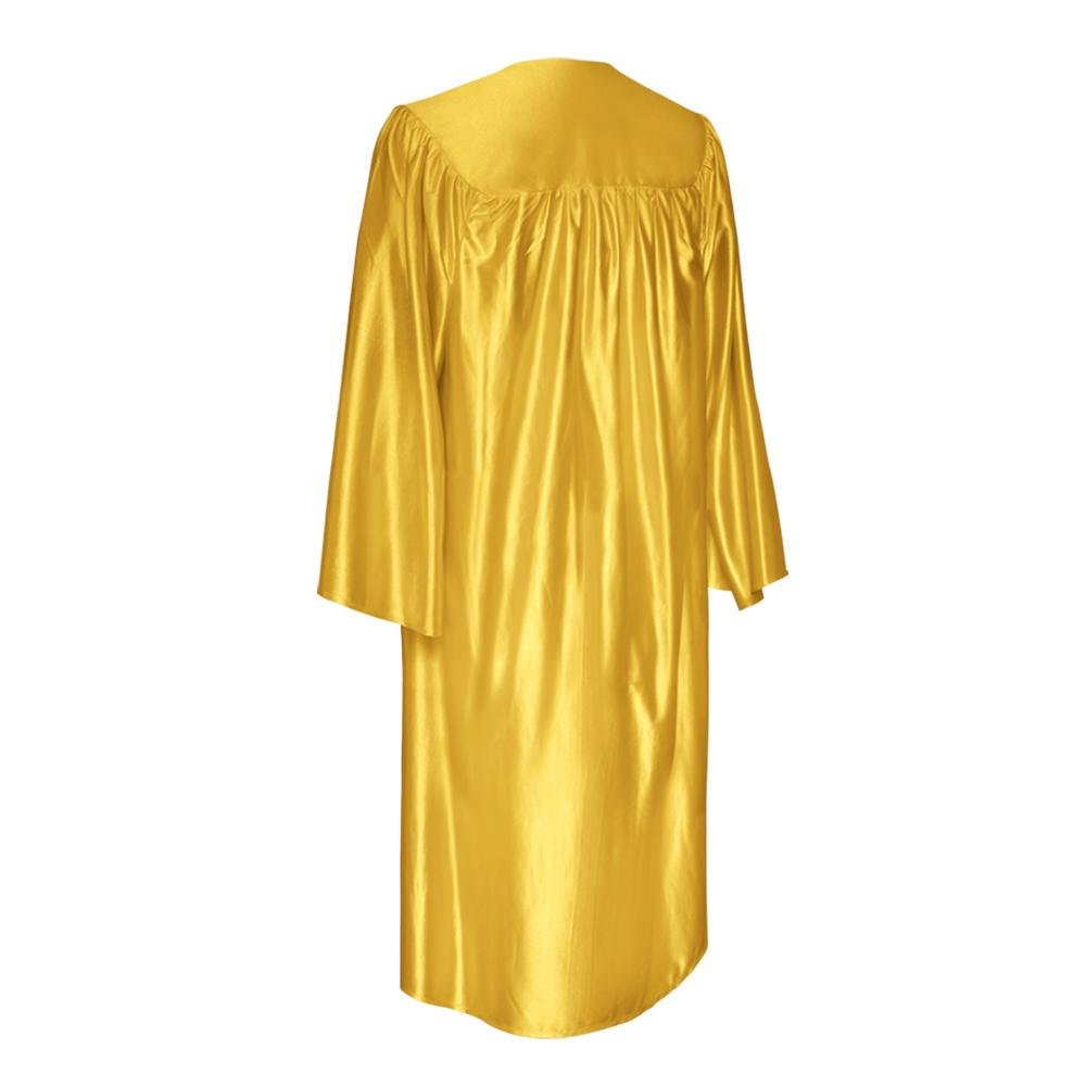 Shiny Gold Graduation Gown & Cap - Endea Graduation