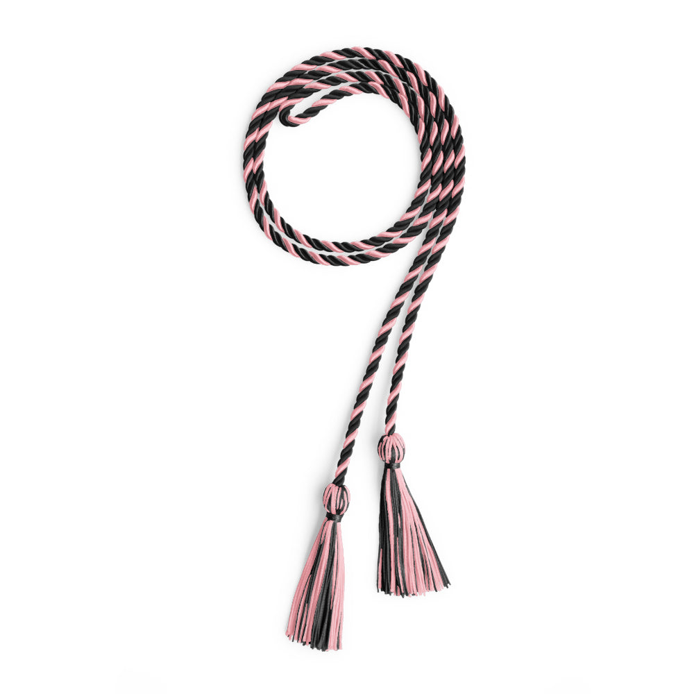 Single Graduation Honor Cord Pink/Black