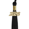 Black Graduation Tassel With Gold Date Drop