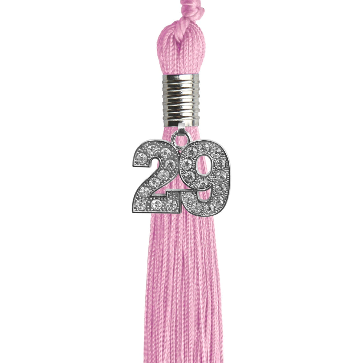 Pink Graduation Tassel with Silver Bling Charm 2029