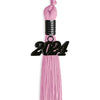 Pink Graduation Tassel With Black Date Drop