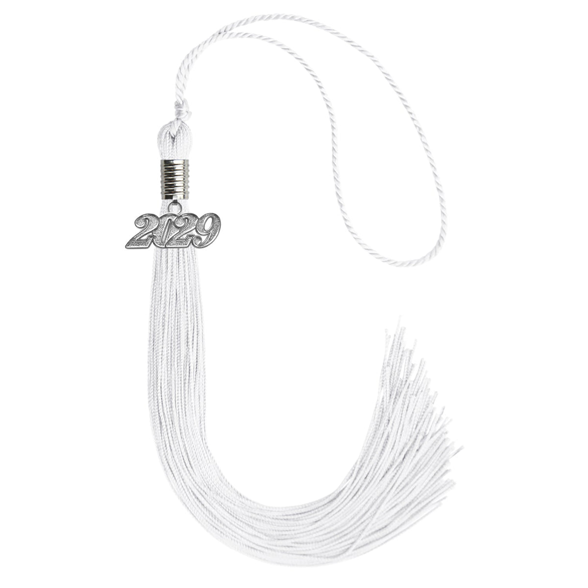 White graduation tassel 2029