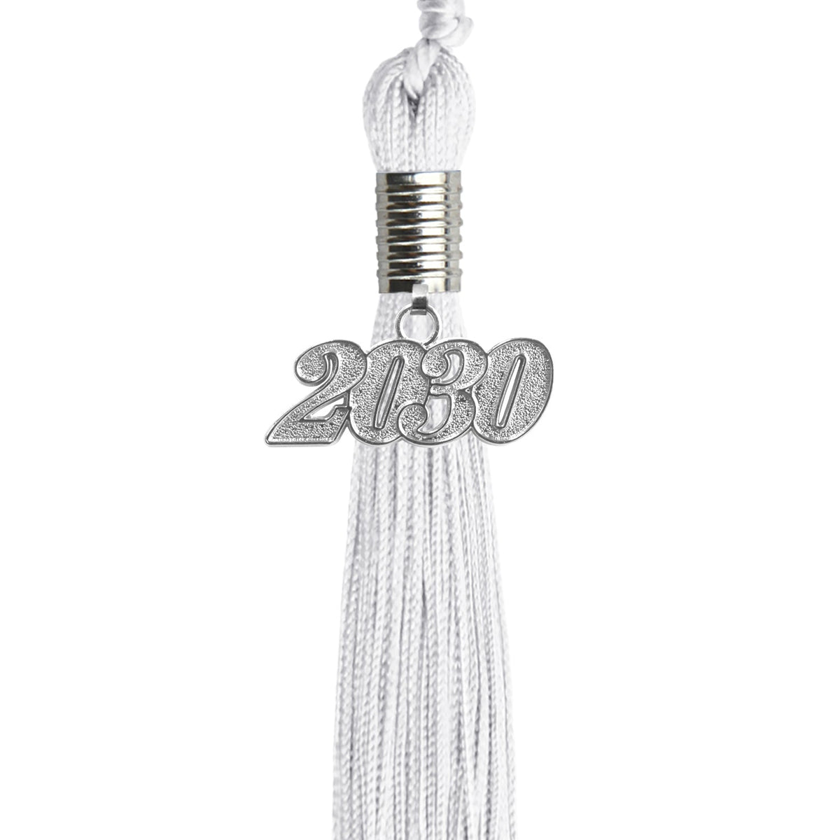 White graduation tassel 2030 secondary