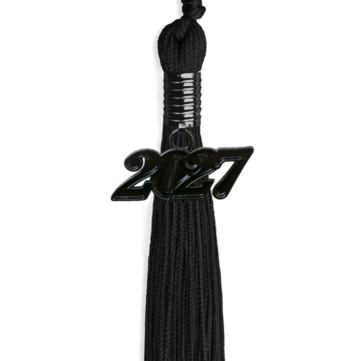 Black Graduation Tassel with Black Bling Charm by Endea Graduation