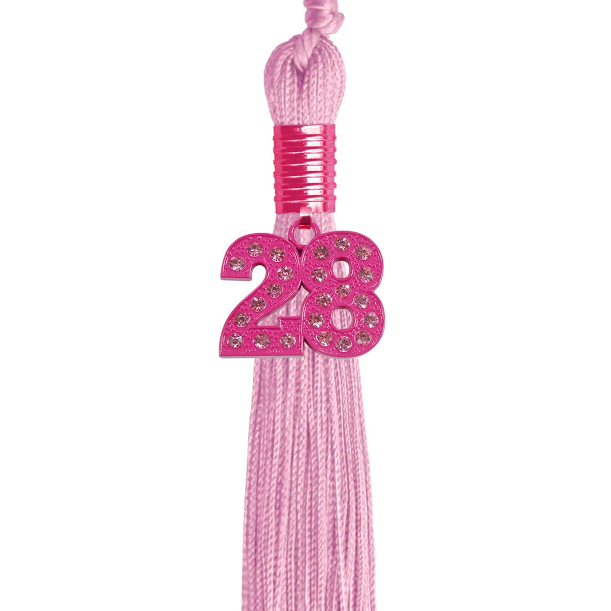 Pink Graduation Tassel with Pink Bling Charm by Endea Graduation