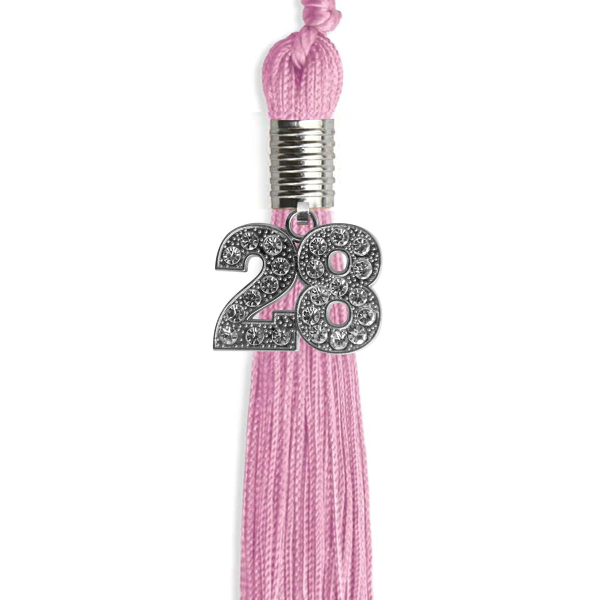 Pink Graduation Tassel with Silver Bling Charm by Endea Graduation