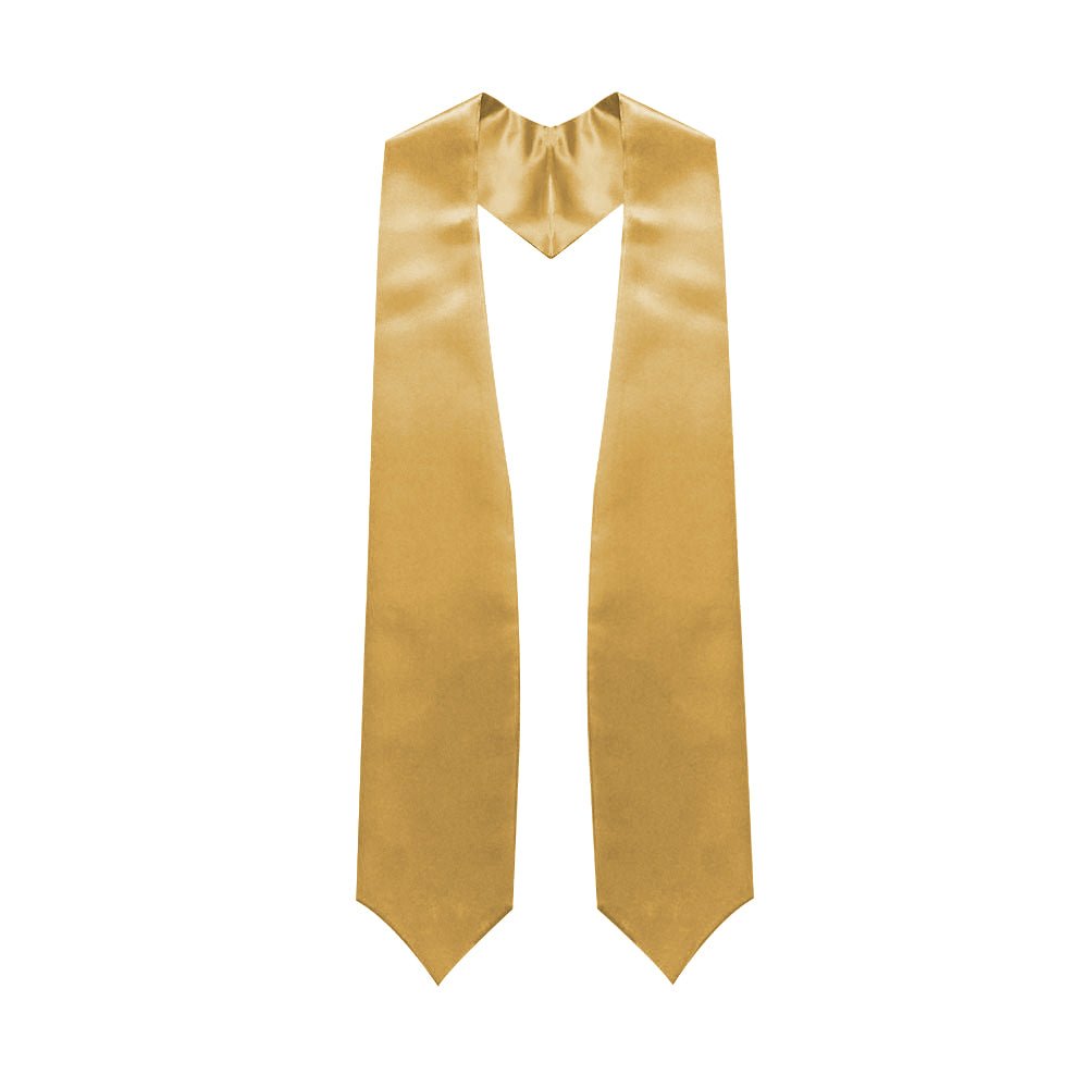 Antique Gold Graduation Stole - Endea Graduation