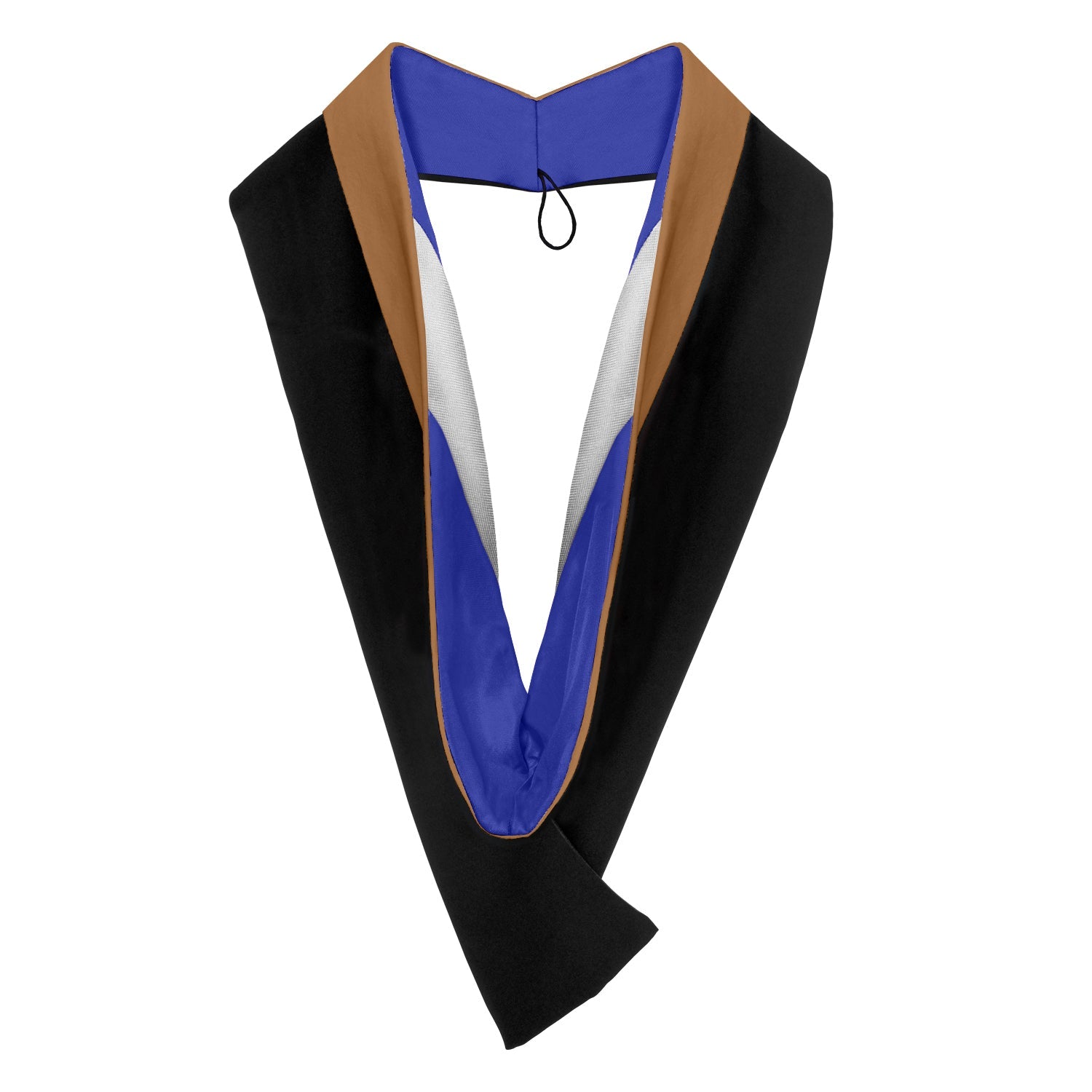 Bachelors Hood For Business, Accounting, Commerce, Industrial, Labor Relations - Drab/Royal Blue/White - Endea Graduation