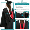 Bachelors Hood For Science, Mathematics, Political Science - Gold/Gold/Black - Endea Graduation
