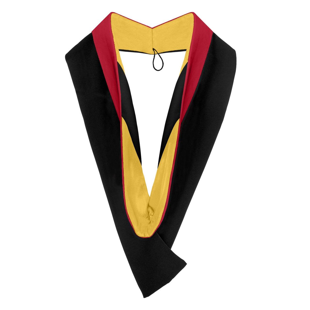 Bachelors Hood For Theology, Divinity, Canon Law, Sacred Theology - Scarlet/Gold/Black - Endea Graduation