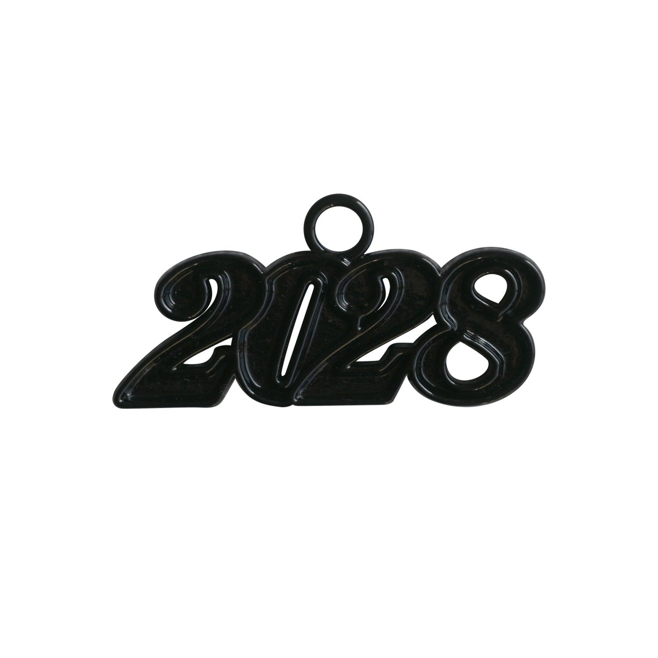 Black Tassel Date Charm Year 2028 - Endea Graduation