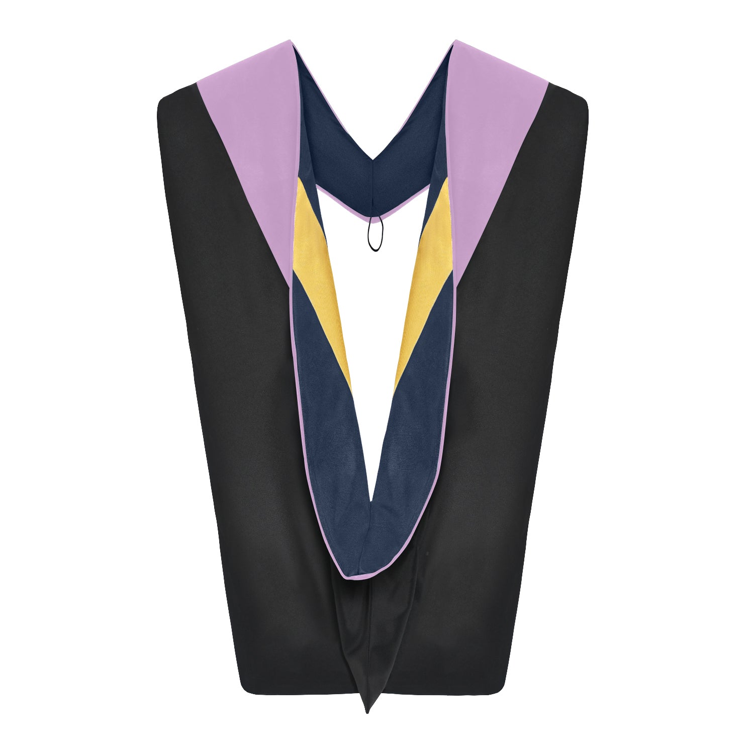 Doctoral Hood For Dentistry - Lilac/Navy Blue/Gold - Endea Graduation