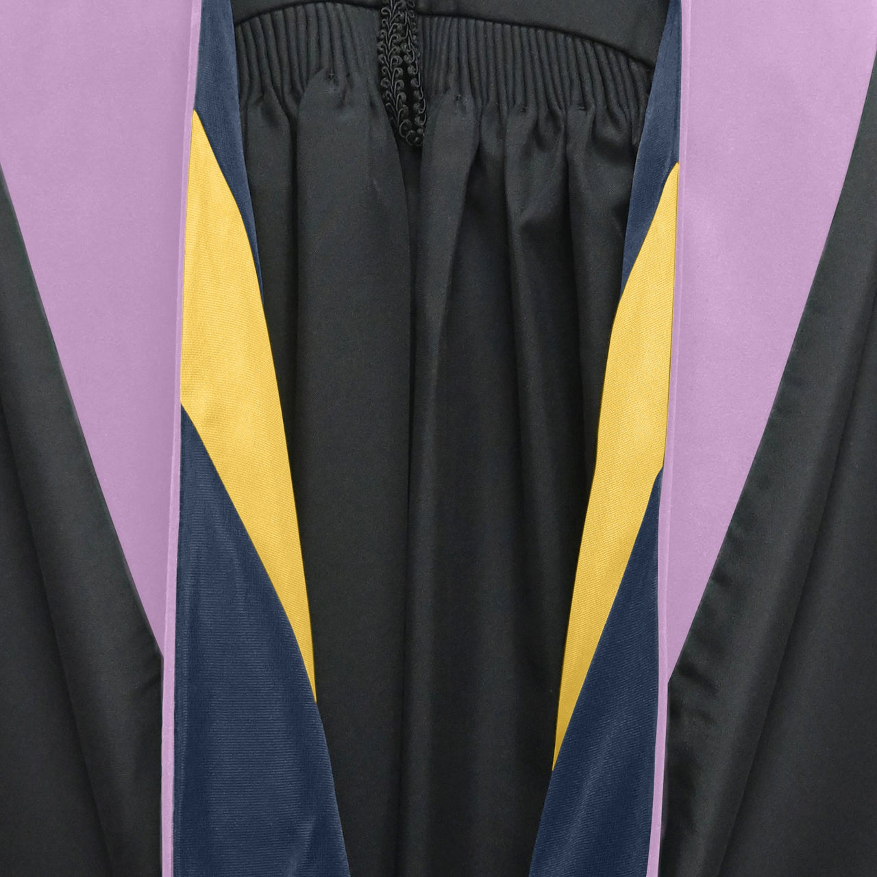 Doctoral Hood For Dentistry - Lilac/Navy Blue/Gold - Endea Graduation