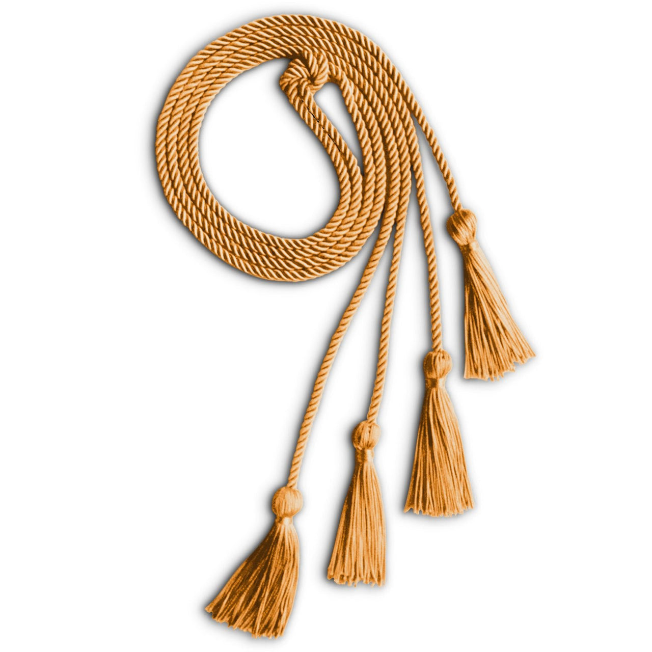 Double Graduation Honor Cord Apricot - Endea Graduation