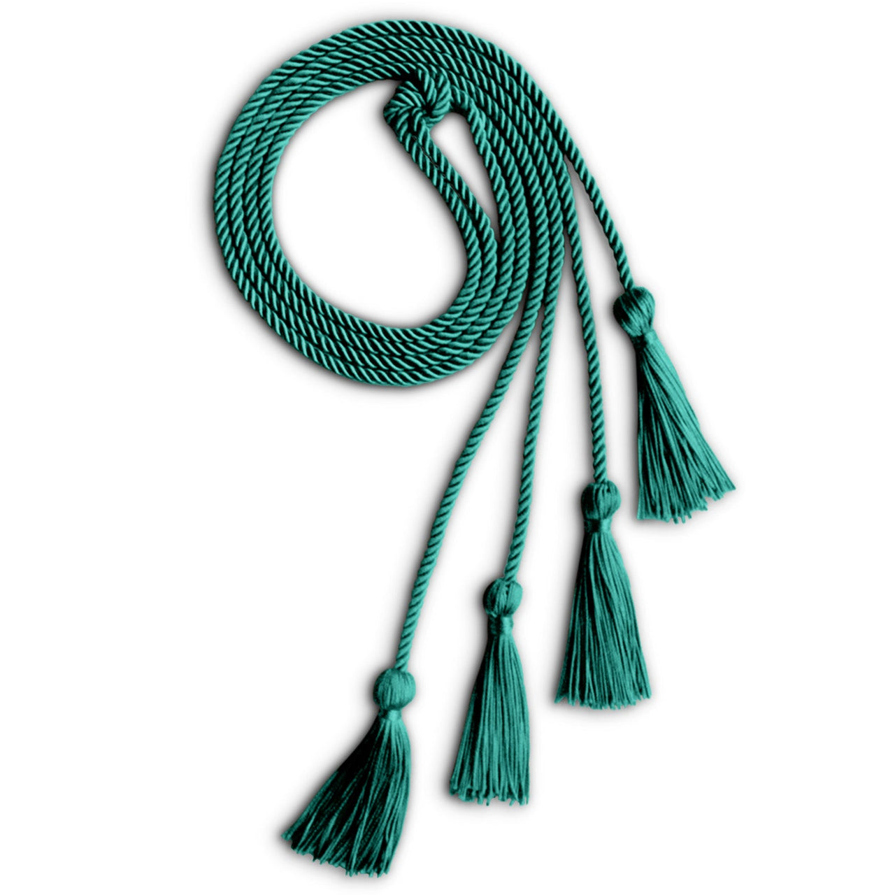 Double Graduation Honor Cord Emerald Green - Endea Graduation