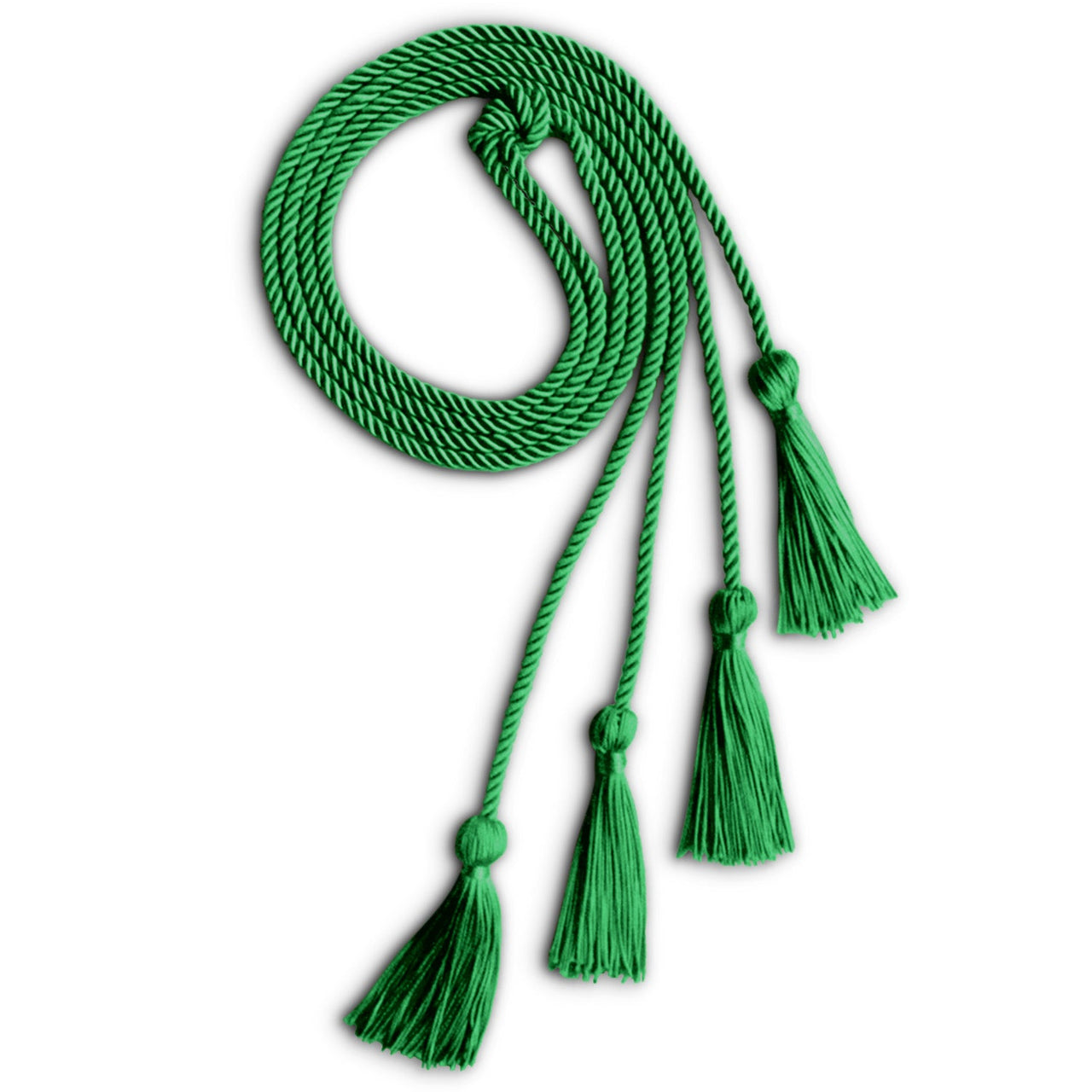 Double Graduation Honor Cord Green - Endea Graduation