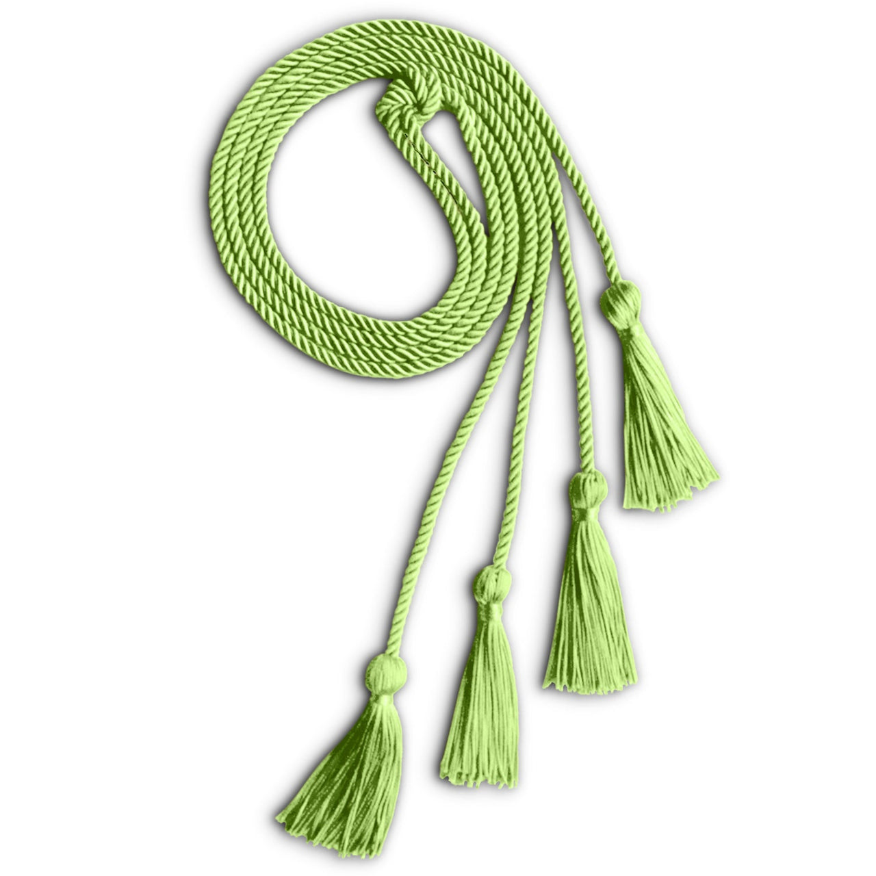 Double Graduation Honor Cord Lime Green - Endea Graduation