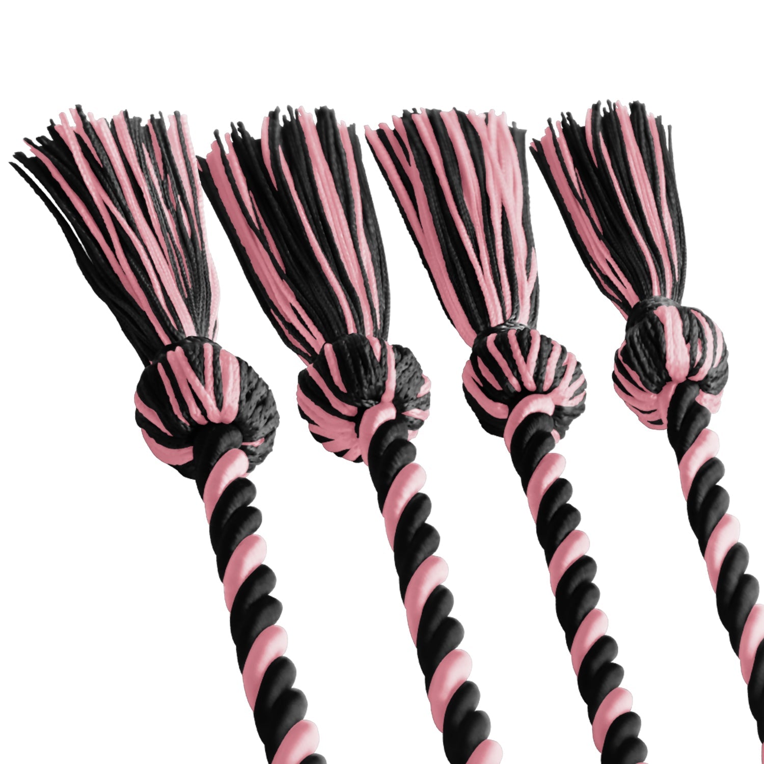 Double Graduation Honor Cord Pink/Black - Endea Graduation