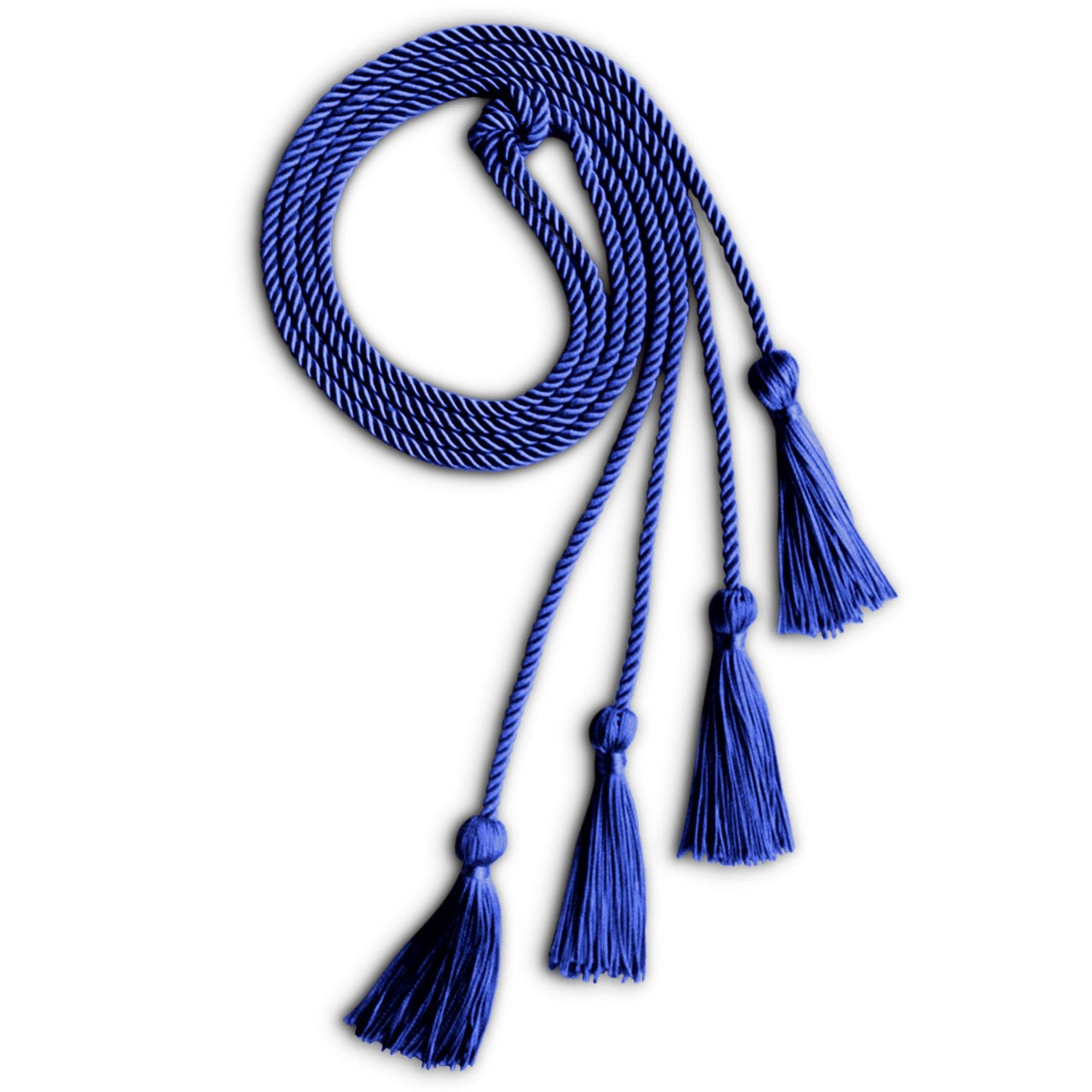 Double Graduation Honor Cord Royal Blue - Endea Graduation