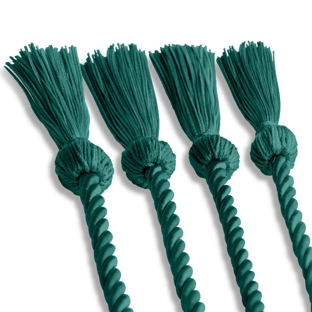 Double Graduation Honor Cord Teal - Endea Graduation