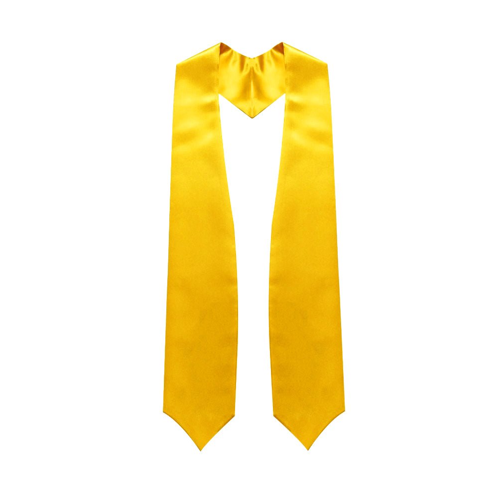 Gold Graduation Stole - Endea Graduation