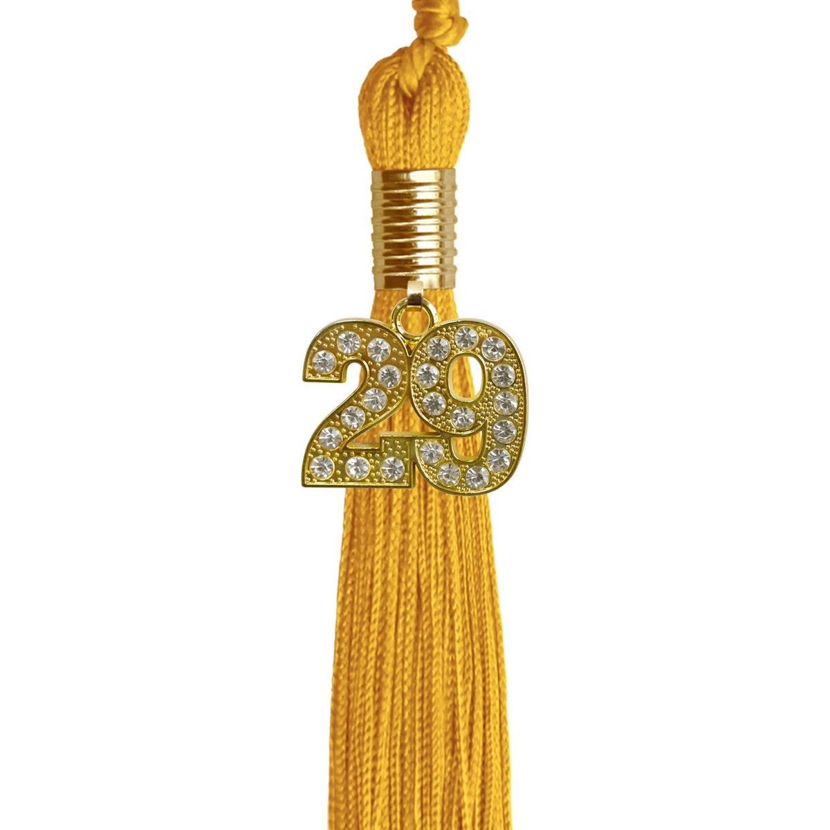 Gold Graduation Tassel with Gold Bling Charm - Endea Graduation