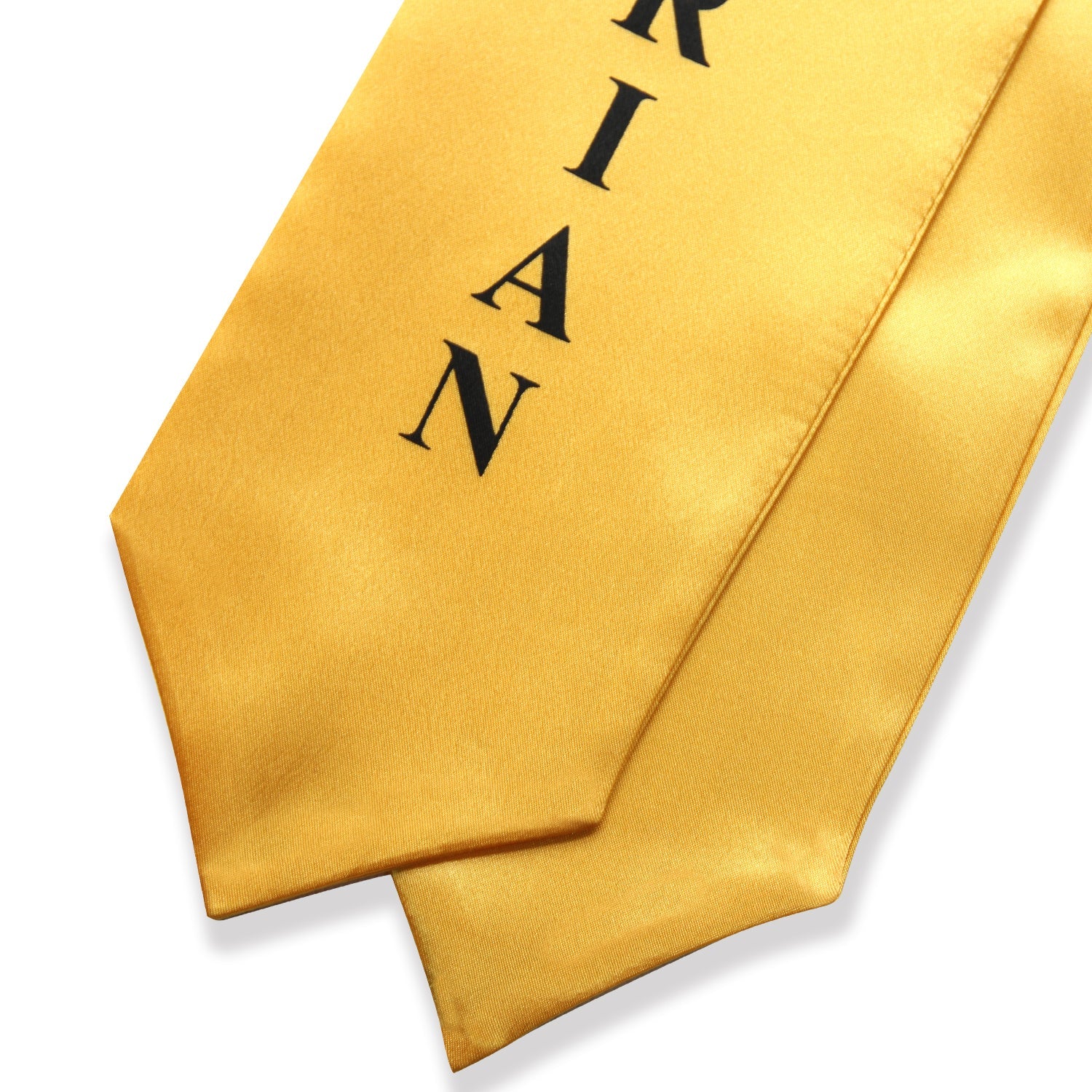 Gold Salutatorian Graduation Stole/Sash with Classic Tips - Endea Graduation