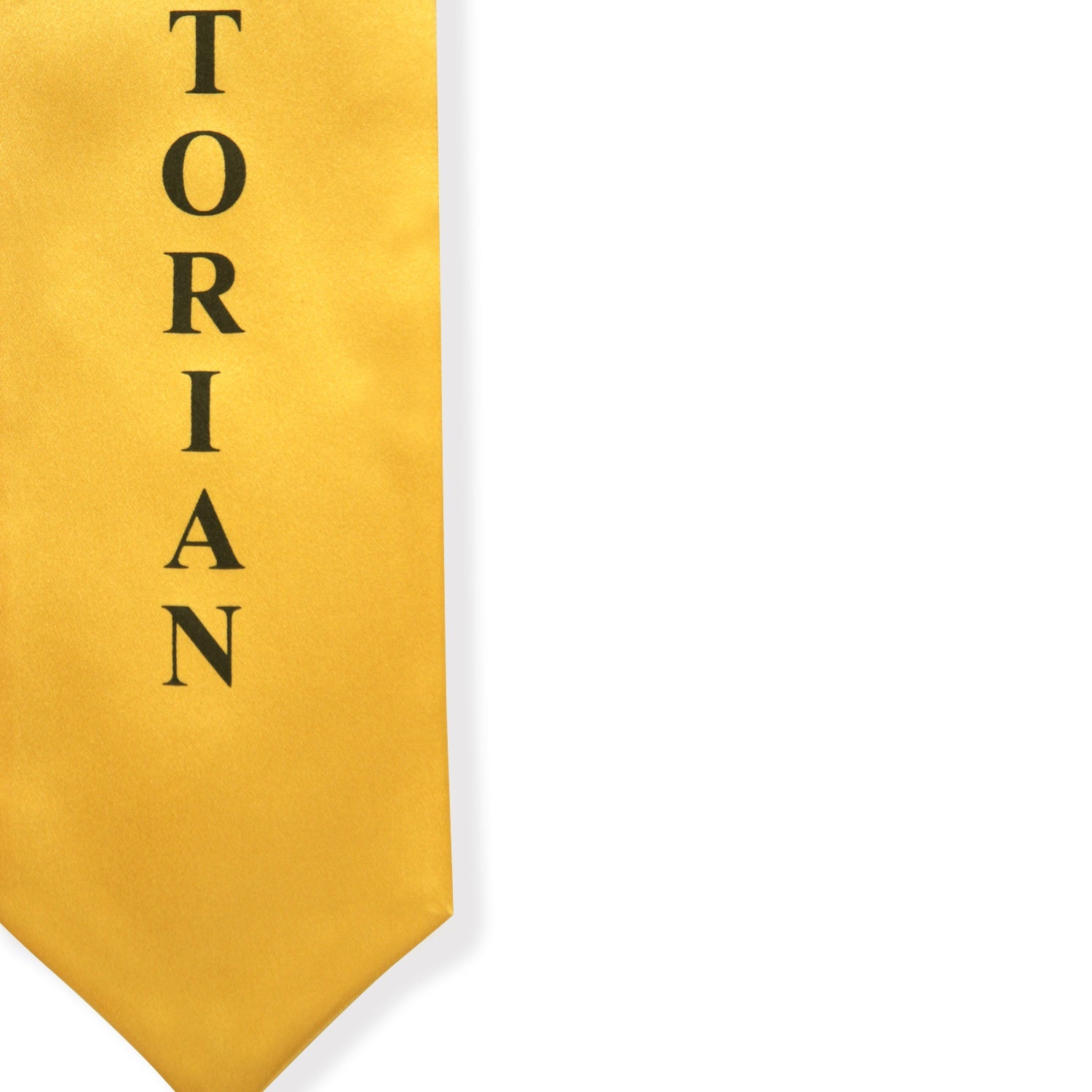 Gold Salutatorian Graduation Stole/Sash with Classic Tips - Endea Graduation