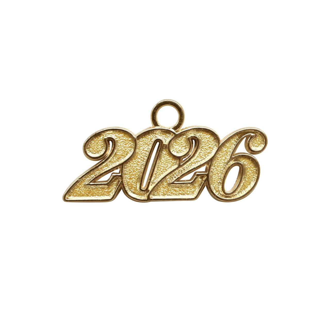 Gold Tassel Date Charm Year 2026 - Endea Graduation